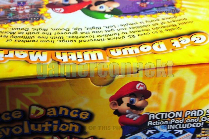  dance revolution mario mix ddr gamecube brand new brand new factory 