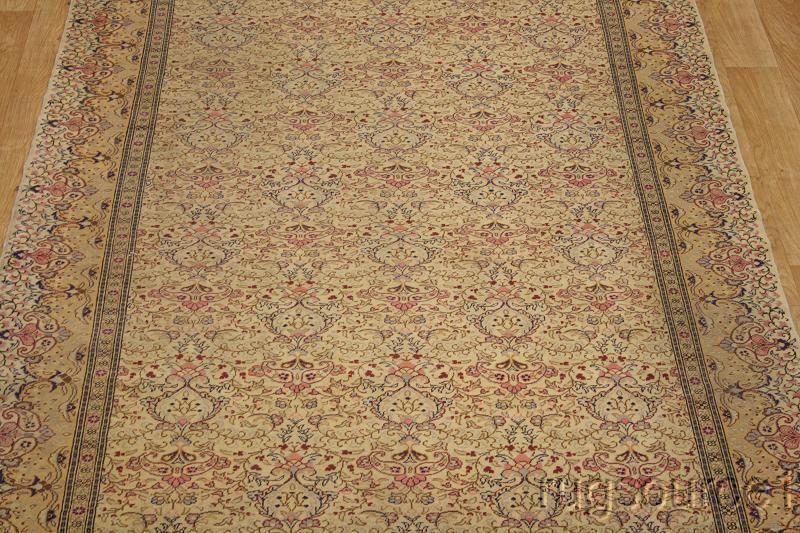 80 YEARS OLD EVENLY LOW PILE ANTIQUE 7X10 ARDEBIL PERSIAN ORIENTAL 