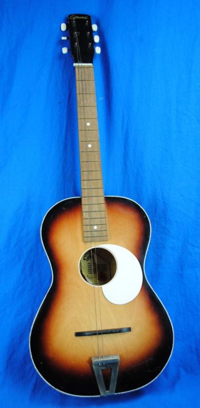 Vintage Sunburst Acoustic Guitar Egmond Brothers Holland  