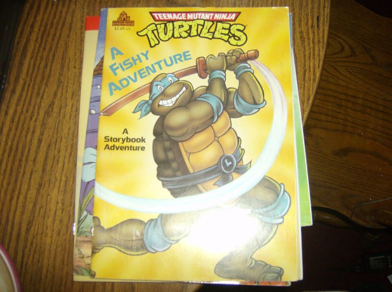 Teenage Mutant Ninja Turtles Storybook Fishy Adventure  