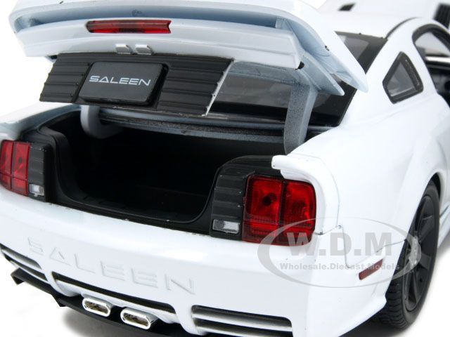 2007 SALEEN S281 E MUSTANG UNMARKED POLICE CAR 118 WHT  