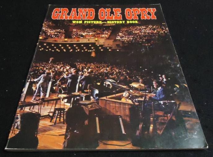 Grand Ole Opry Program 19 Signatures Robbins Acuff etc  