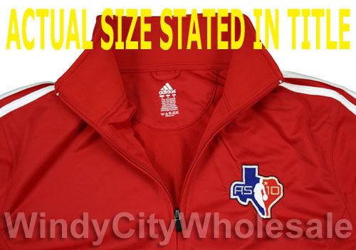 NBA ALL STAR TRACK JACKET ADIDAS NEW TEXAS 2010 S  