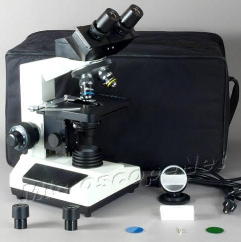 Binocular Compound Microscope with Vinyl Carrying Case  