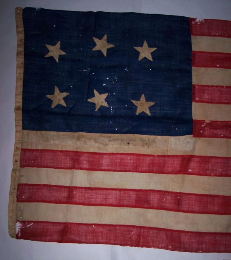 RARE 18 Star Louisiana Statehood Flag 1812 only 2 known  