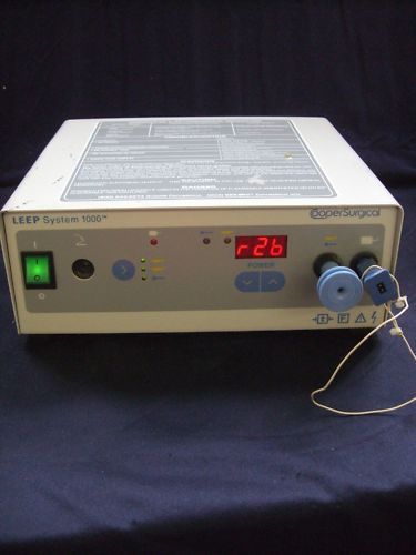 COOPER SURGICAL LEEP SYSTEM 1000 UNIT  