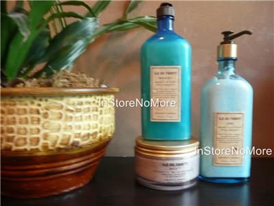 Bath Body Works Ile De Tahiti Coconut Vanille Lot of 3  