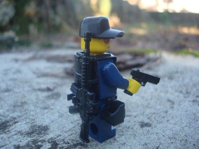 CUSTOM LEGO MINIFIG D.E.A. SPEC AGENT OPERATOR SPEC OPS  