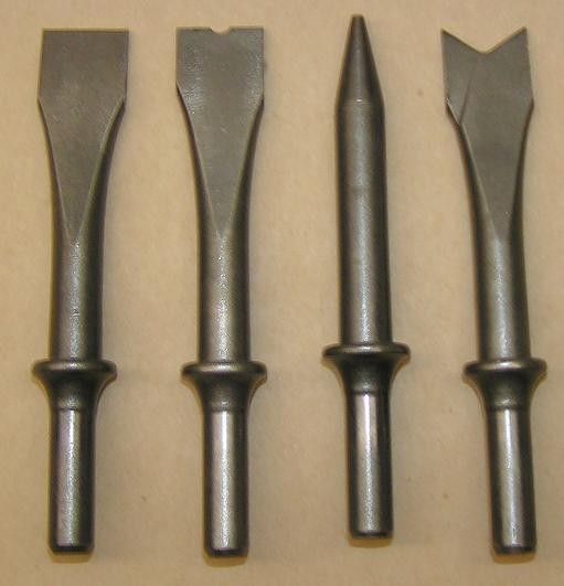 AIR HAMMER CHISELS 2 SETS IMPACT CHISEL TOOLS  