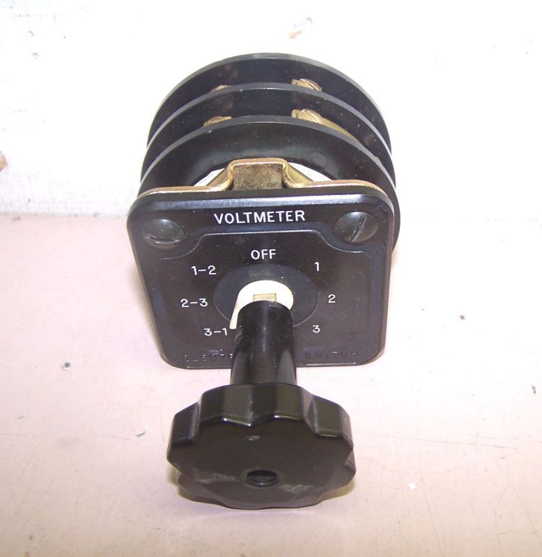 ELECTROSWITCH VOLTMETER SELECTOR SWITCH 2405C  