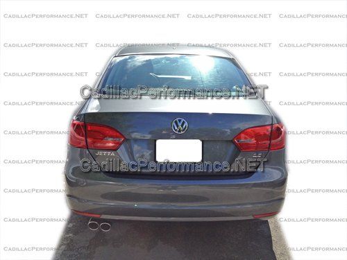 2011 2012 Volkswagen Jetta 2.5 Gas 2.0 TDI Exhaust Tips  