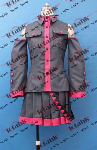 Vocaloid Teto Kasane Cosplay Costume Custom Made  