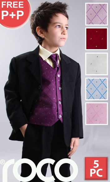 PC CHRISTENING WEDDING PAGEBOY FORMAL WEAR BOYS SUITS  