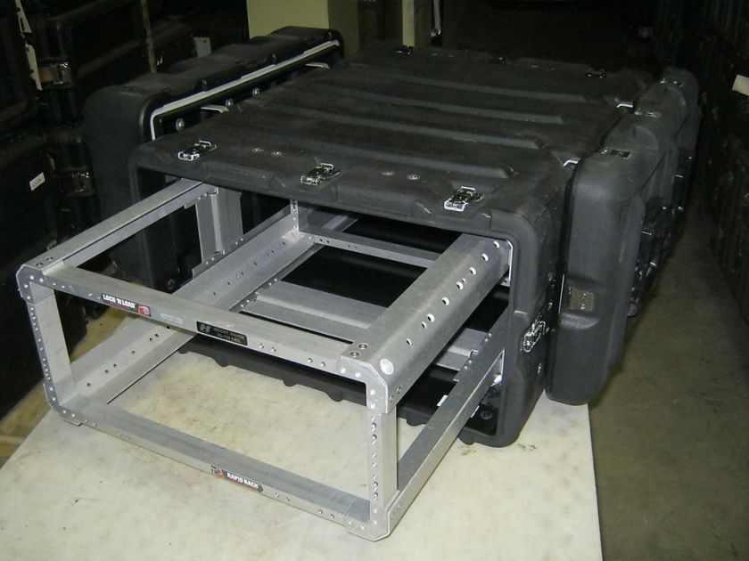 Hardigg Pelican SuperMAC 4U x24 Slide Out Shock Rack SMAC2111 Case 