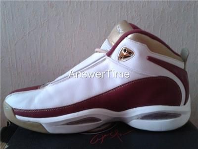 REEBOK QUESTION III IVERSON BOSTON COLLEGE SHOES 11.5  