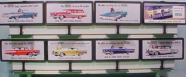 1960 Edsel Station Wagon Billboard 1/43 O Scale  