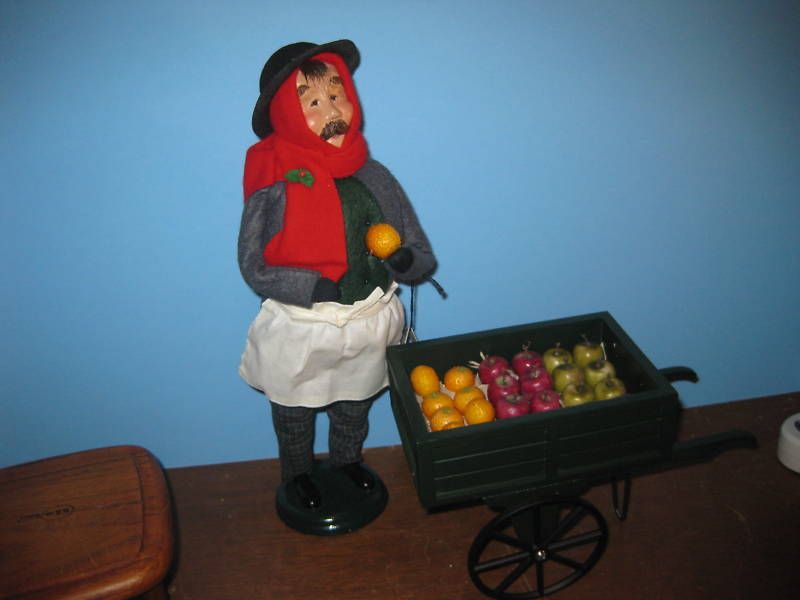 Byers Choice 99 Cries of London Fruit Vendor with Cart  