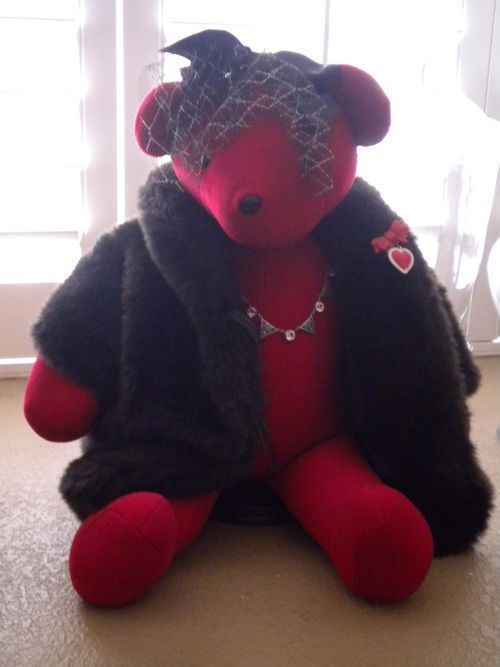 NORTH AMERICAN BEAR COMPANY Red Lauren Bearcall Bear  