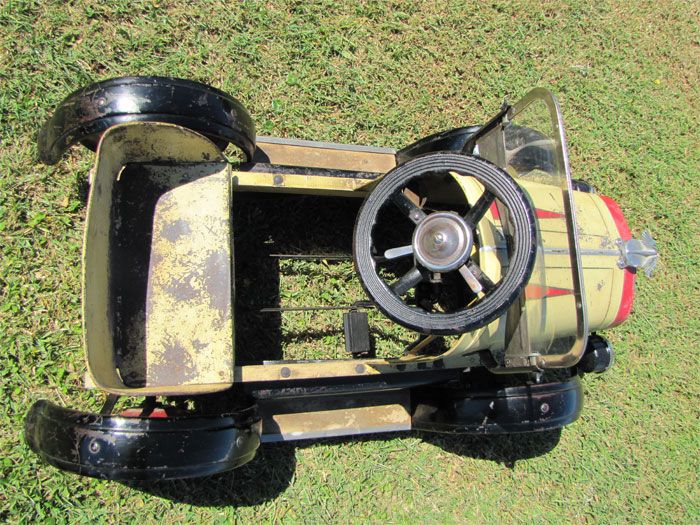 Rare Antique 1920s American National Oakland Pedal Car  