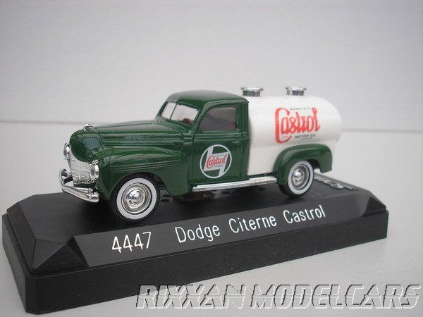 DODGE CITERNE CASTROL TANKER TRUCK 1/43 SOLIDO NEW  