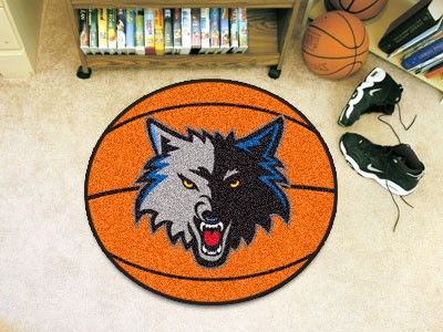 NBA Carpeted Basketball Shaped Mat   SELECT YOUR TEAM  