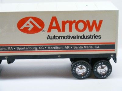 ViNtAgE DEALER ISSUED ARROW AUTOMOTIVE NYLINT TRACTOR TRAILER SEMI 