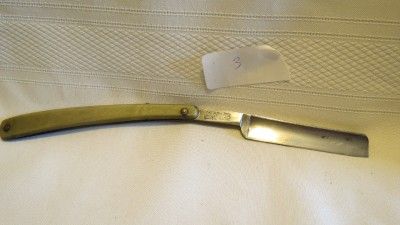 VINTAGE STRAIGHT RAZOR UNION CUT CLEAN N.Y. #3  