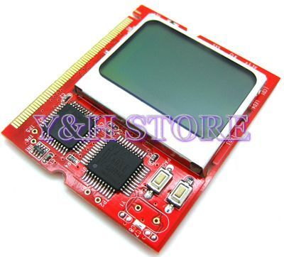 LCD MINI PCI PC Computer Analyzer POST Diagnostic Card  