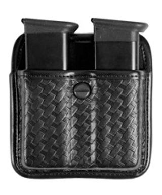 TRIPLE THREAT MAGAZINE PCH BASKET WEAVE LEATHER SIZE 2  