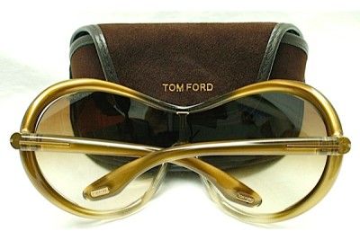   DESIGNER FASHION TOM FORD DAKOTA TF95 UFO GOLD BROWN WOMENS SUNGLASSES