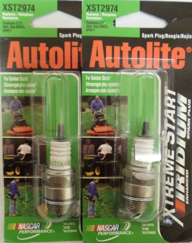 Autolite XST2974 Spark Plug Xtreme Start Lot of 2 Packs  