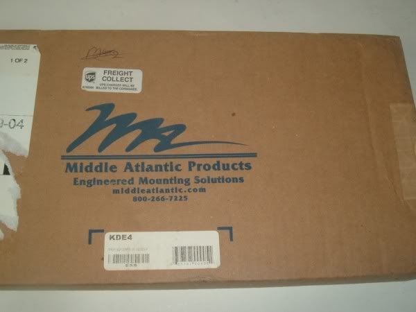 New Middle Atlantic KDB Rack Shelf Ears KDE4  