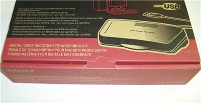 Sony Digital Transcriber, Complete Transcription Kit PC  