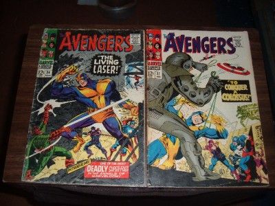 Avengers 21 84   lot of 16 comic books  