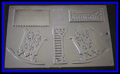 NEW CK ***3D BABY CRADLE*** Candy Mold 11540  