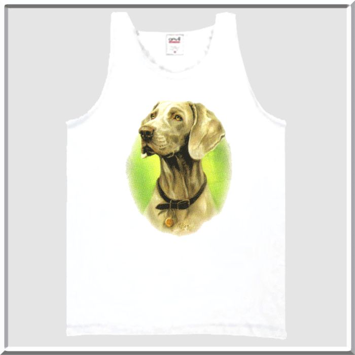 Linda Picken Weimaraner Dog Breed Shirts S 2X,3X,4X,5X  