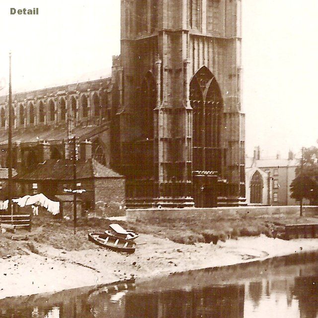 St. Botolphs Church Avon, Boston Lincolnshire UK, RPPC  