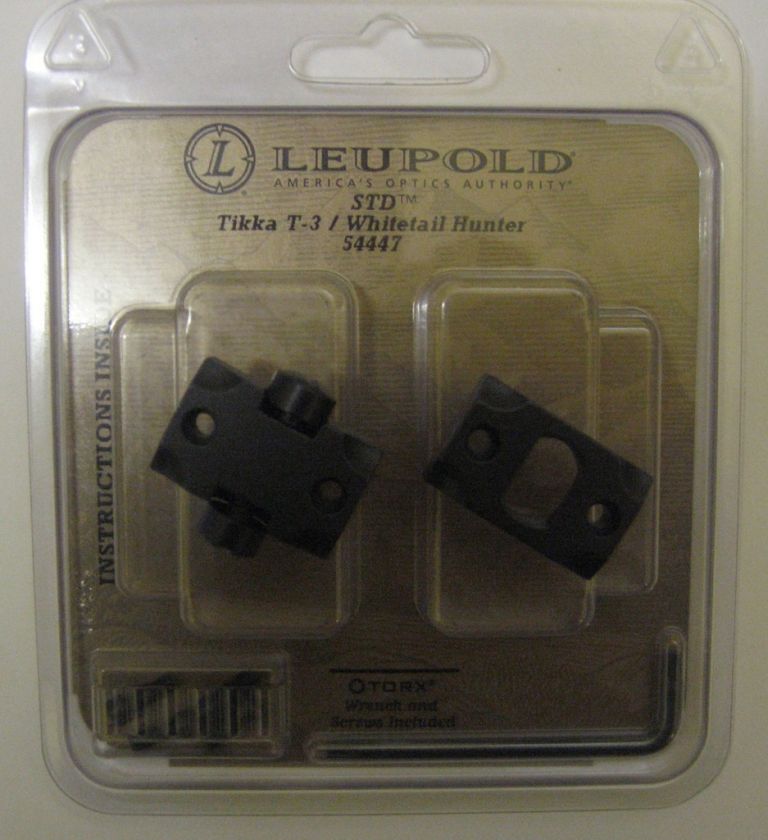 Leupold Standard Tikka T3 & Whitetail Hunter 2 Piece Riflescope Bases 