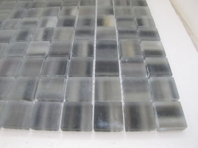 FINE GLASS Mosaic Tile on Mesh kitchen, bathroom walls  