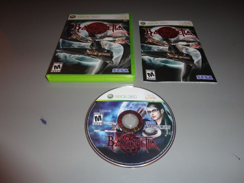 Bayonetta Complete Game XBOX 360 Very Good  