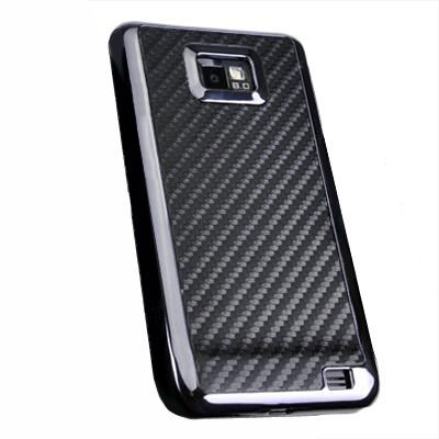   Fiber Pattern Hard Case for Samsung Galaxy S2 i9100 + Free Film  