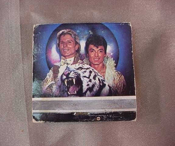 SIEGFRIED & ROY MAGIC Las Vegas Program/Matches 1981/90  