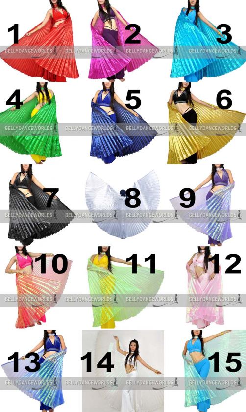 5p BELLY DANCE DANCING COSTUME ISIS WINGS WHOLESALE LOT  