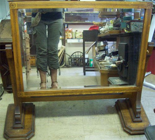 Eastlake MIRROR Dresser BUREAU Chest TABLE GOLDEN Oak  