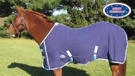 Derby Originals Top Quality Horse Cotton Sheet Blue 70  