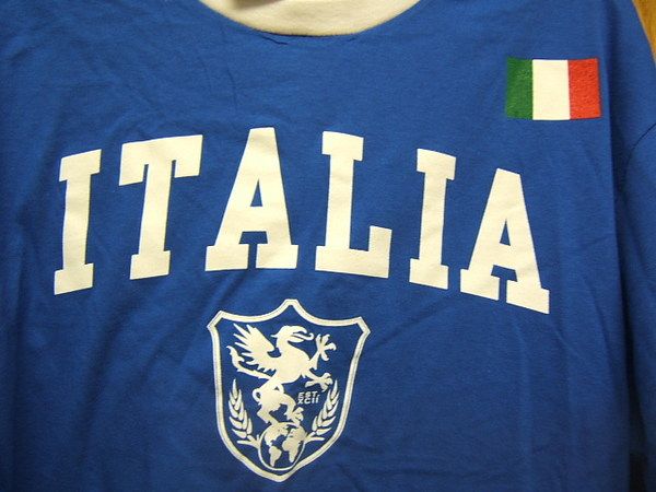 Italia Soccer longsleeve shirt Unitas 5th Sun Men L NWT  