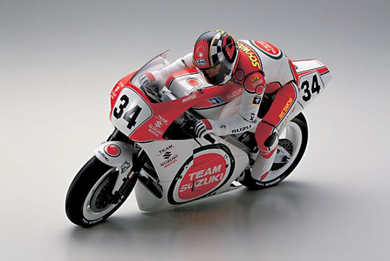 KYOSHO HOR 1/8 RC BIKE MOTORCYCLE SUZUKI RGV BIKE  