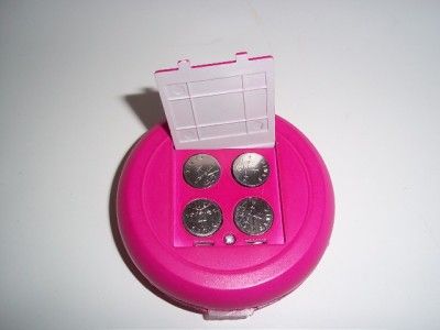 PINK MOM LIGHT UP MAKE UP MIRROR COMPACT CAR HOME PURSE  