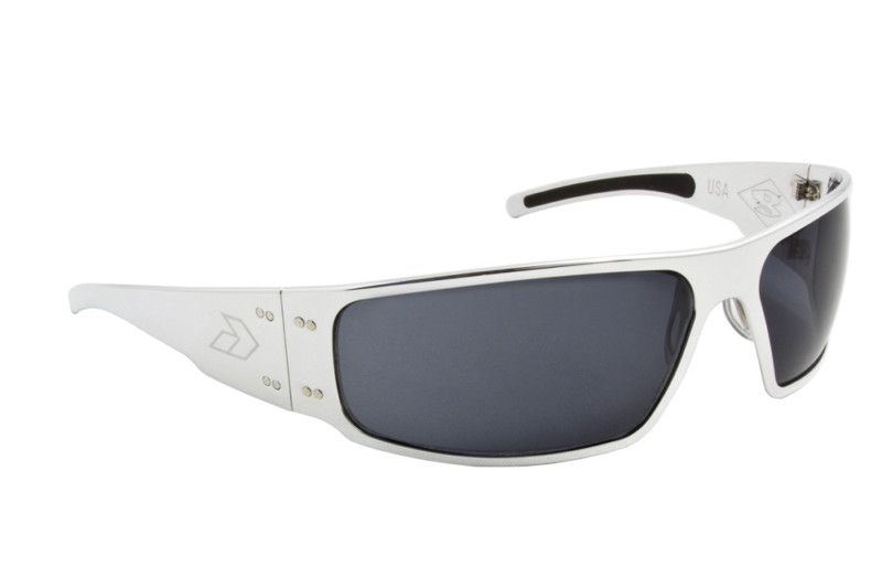 GATORZ MAGNUM SUNGLASSES  POLISHED CHROME FRAME ** CHOOSE YOUR LENS 