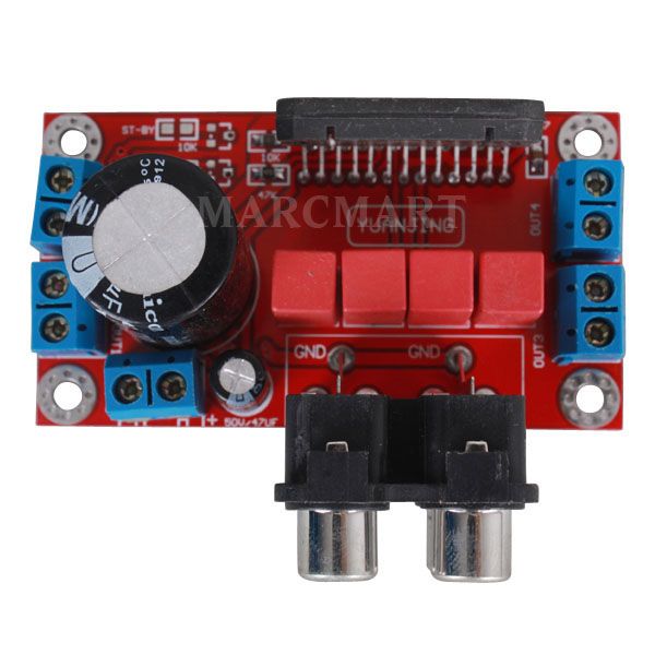 50W 4 CH 12V TDA7850 Car Audio Amplifier Board DIY Kit  